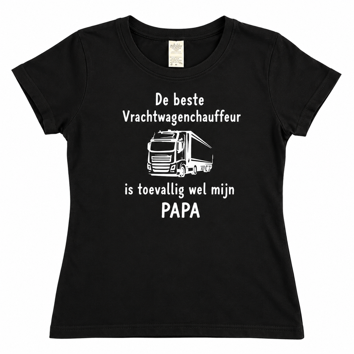 De beste vrachtwagenchauffeur is toevallig wel mijn papa