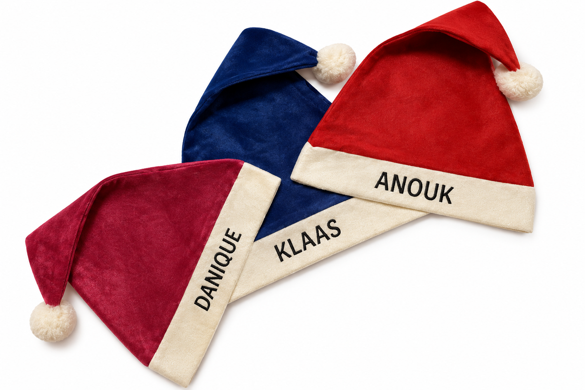 Kerstmuts met naam